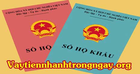 Vay tiền hộ khẩu tỉnh